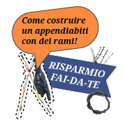 Come costruire un appendiabiti con dei rami!